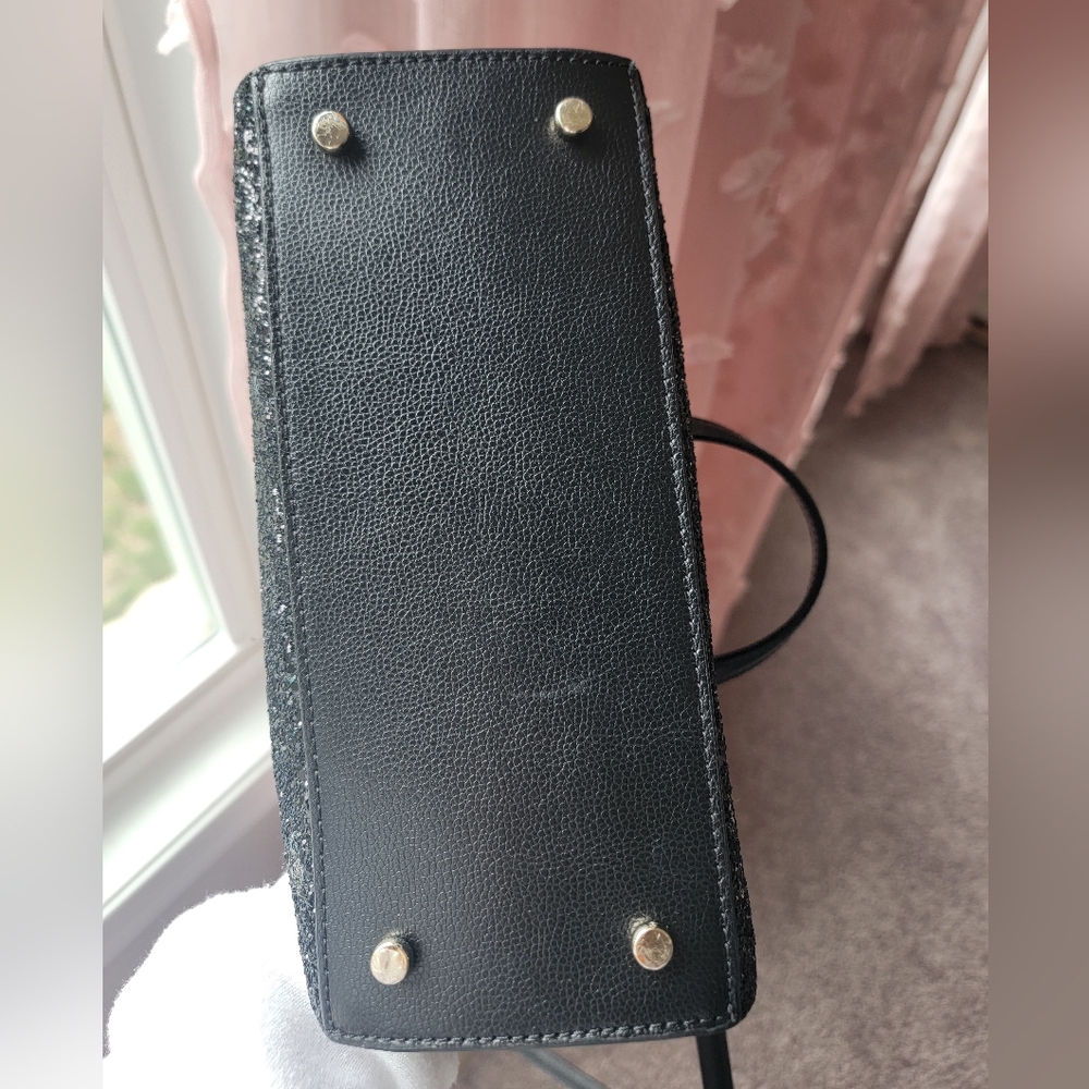 Kate Spade Black Glitter Purse - Picture 5 of 14